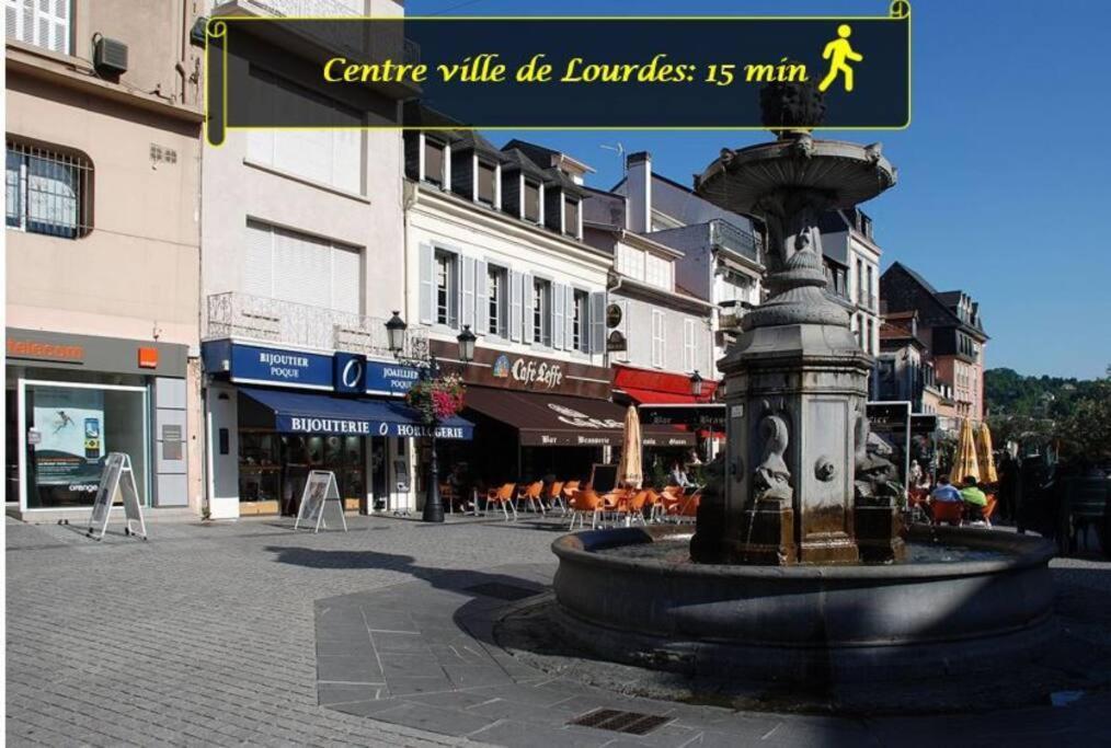 Le Glamour *Studio *Parking Prive* *Wifi*Calme* Lourdes Exterior foto